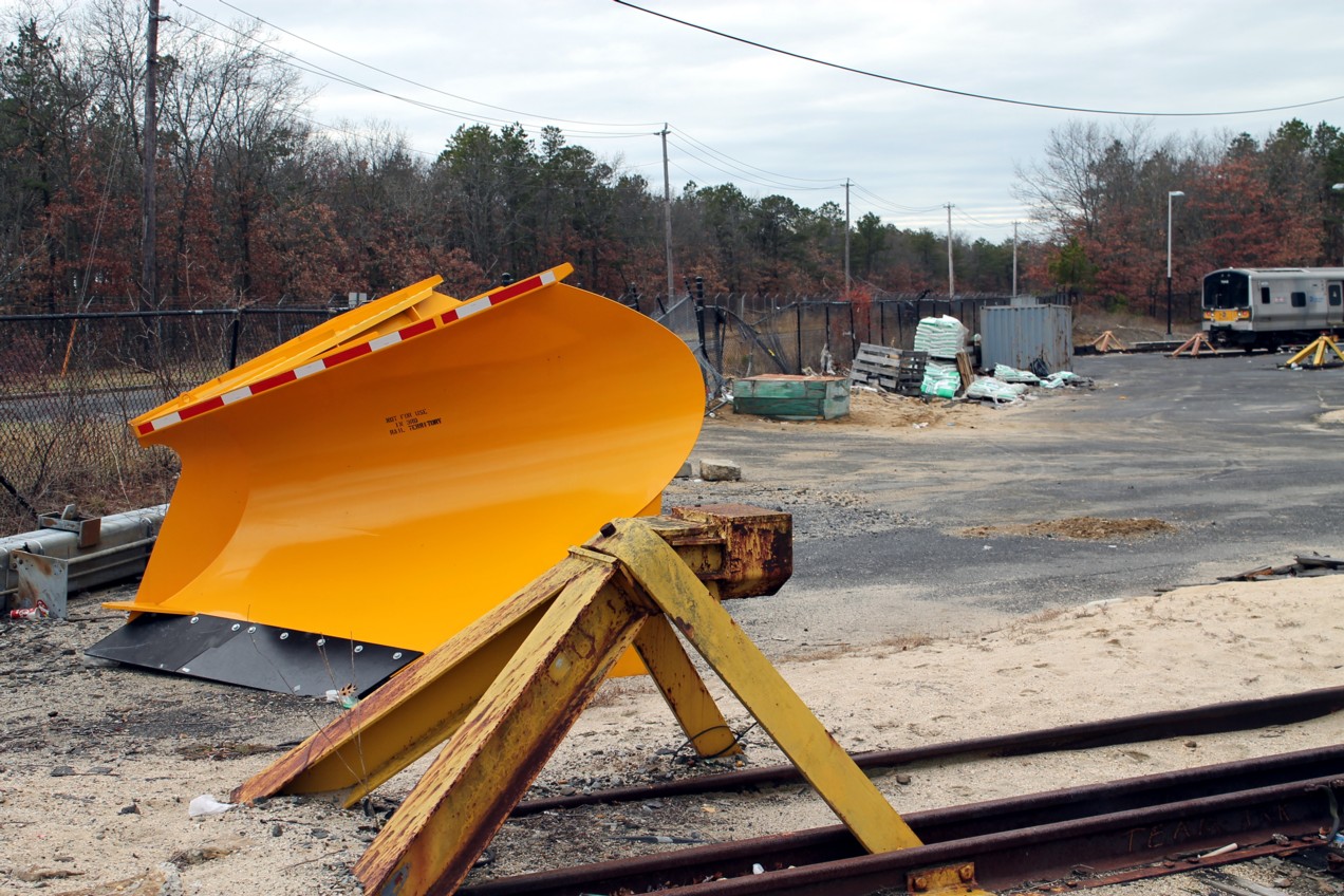 Locomotive Snow Plow